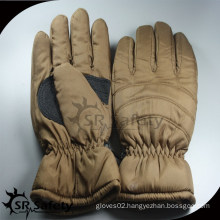 SRSAFETY cool brown ski gloves at cheapest price